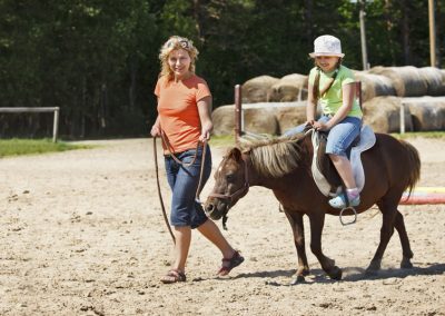 Pony rides at Animal Craze